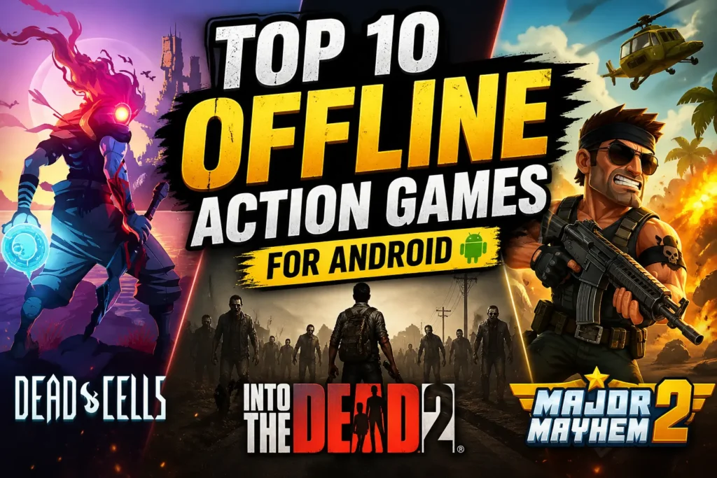 Top 10 Offline Action Games for Android